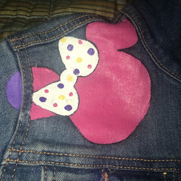Hand painted jacket - Picture 6 of 11